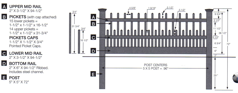 Traditional Yorkshire 4ft. High 8ft. Wide